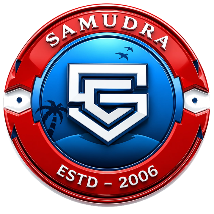 Samudra Veg Restaurant emblem — established 2006
